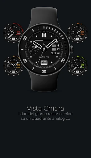 Screenshot telefono Boel: quadrante analogico 1
