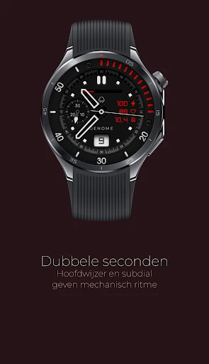 Screenshot op telefoon Boel: analoge wijzerplaat 2