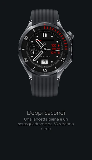 Screenshot telefono Boel: quadrante analogico 2