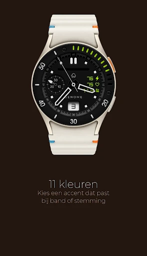 Screenshot op telefoon Boel: analoge wijzerplaat 5