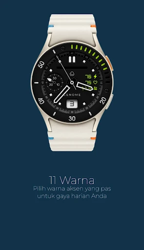 Screenshot ponsel Boel: tampilan jam analog 5