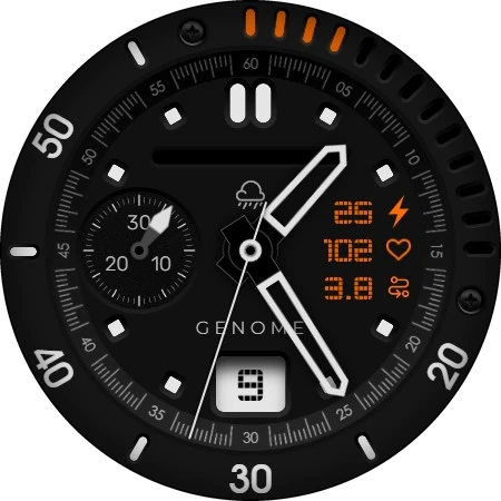 Boel: Analog Watch Face — снимак екрана на сату 3