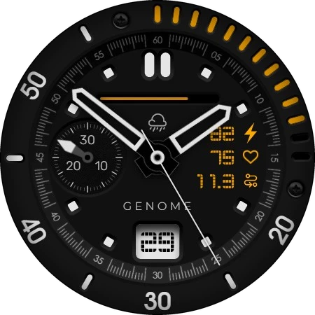 Boel: Analog Watch Face ဝတ်ဆင်ပုံ 4