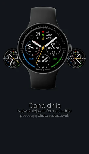 Classic 1501 tarcza analogowa — zrzut ekranu na telefonie 1