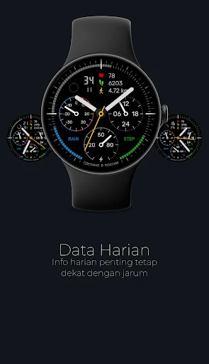 Screenshot ponsel Classic 1501 jam analog 1