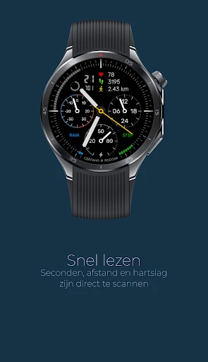 Screenshot op telefoon Classic 1501 wijzerplaat 2