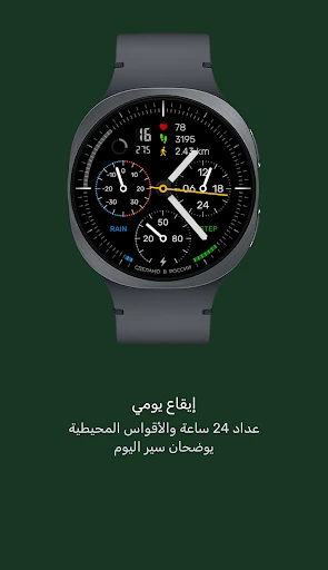 لقطة شاشة الهاتف لـ Classic 1501 واجهة ساعة رقم 3