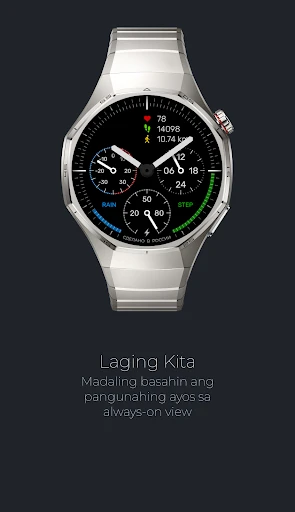 Classic 1501 analog watch face screenshot sa telepono 4