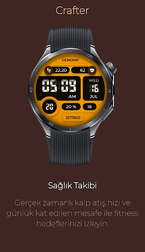 Crafter: Modern & Aktif Yüz telefon ekran görüntüsü 2