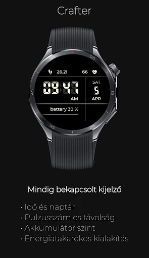 Crafter: Digitális Fitnesz Óra képernyőkép a telefonon 8