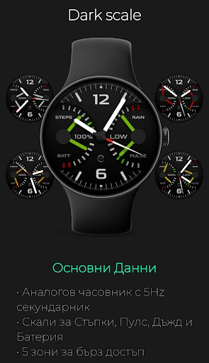 Dark scale: Спортен дашборд — снимка на телефона 1