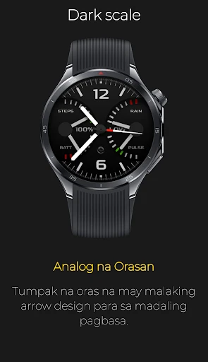 Dark scale: Analog na Sukatan screenshot sa telepono 2