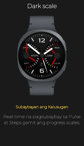 Dark scale: Analog na Sukatan screenshot sa telepono 3