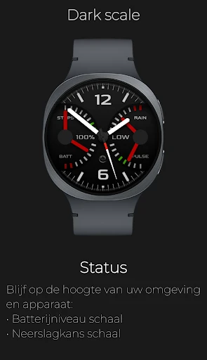 Screenshot op telefoon Dark scale: Functionele Meters 3