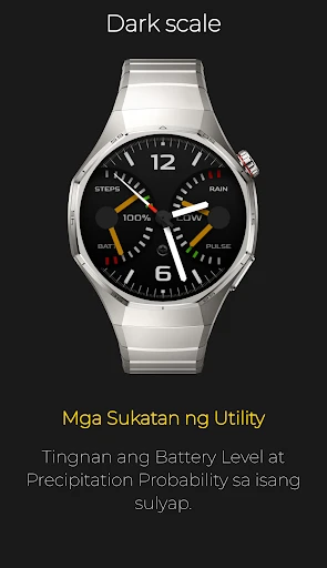 Dark scale: Analog na Sukatan screenshot sa telepono 4