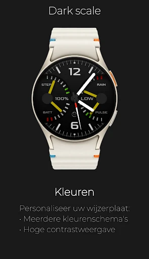 Screenshot op telefoon Dark scale: Functionele Meters 5