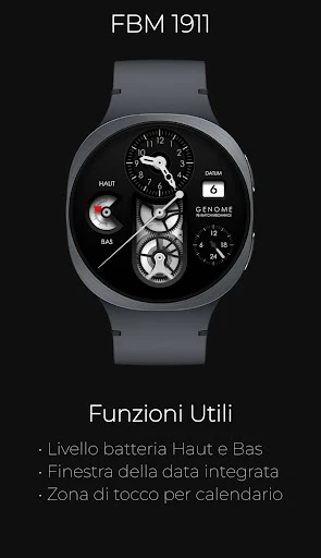 Screenshot telefono FBM 1911: Meccanico Watch Face 3