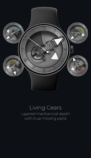 GEN 605 Mechanical Watch Face फोन स्क्रीनशॉट 1