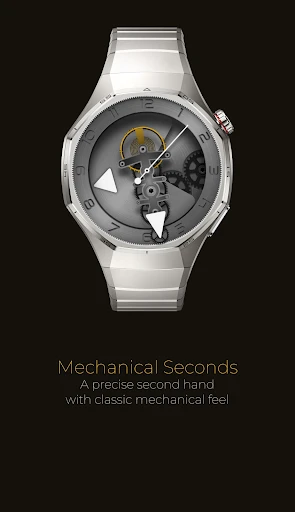 GEN 605 Mechanical Watch Face ekrānuzņēmums uz tālruņa 4