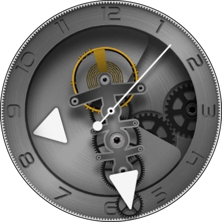 GEN 605 Mechanical Watch Face wear screenshot 4