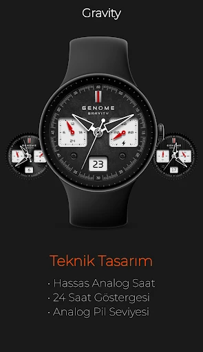 Gravity: Teknik Analog Kadran telefon ekran görüntüsü 1
