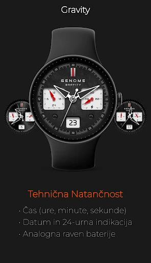 Gravity: Tehnični Kronograf — posnetek zaslona na telefonu 1