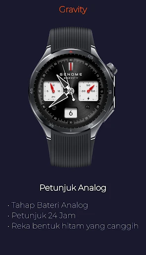 Tangkapan skrin telefon Gravity: Kronograf Profesional 2