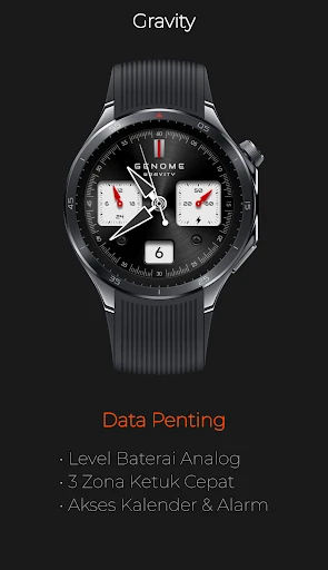 Screenshot ponsel Gravity: Jam Analog Teknis 2