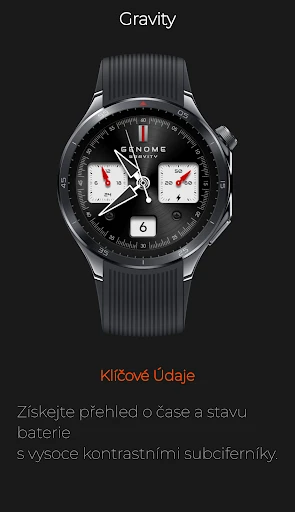 Gravity: Technický Chronograf — snímek na telefonu 2