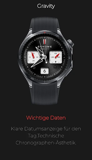 Gravity: Analog Chronograph Smartphone-Screenshot 2