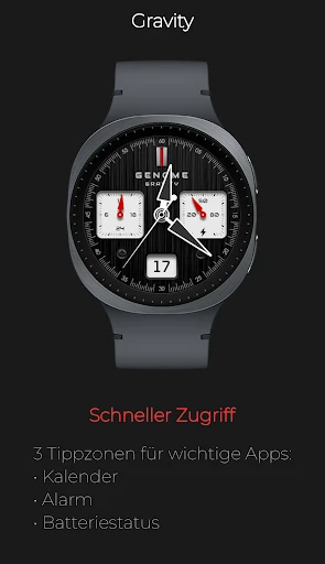 Gravity: Analog Chronograph Smartphone-Screenshot 3