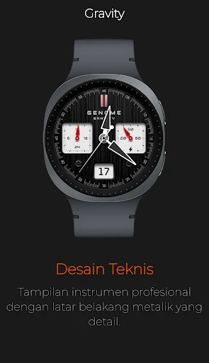 Screenshot ponsel Gravity: Jam Analog Teknis 3