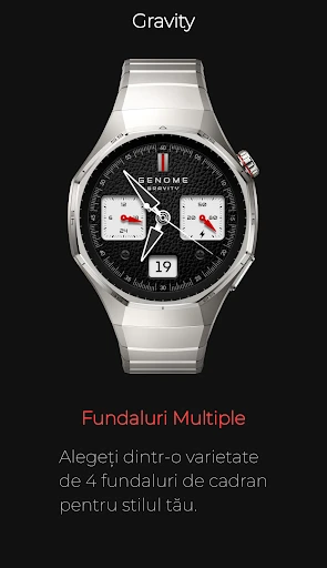 Captură pe telefon Gravity: Cadran Tehnic Analog 4