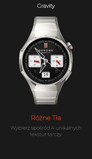 Gravity: Czarny Chronograf — zrzut ekranu na telefonie 4