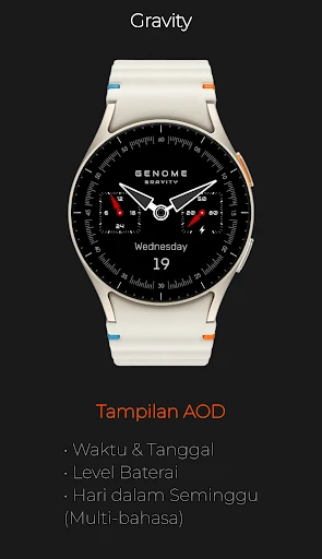 Screenshot ponsel Gravity: Jam Analog Teknis 5