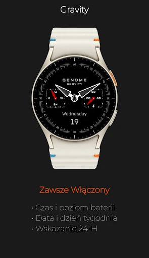 Gravity: Czarny Chronograf — zrzut ekranu na telefonie 5
