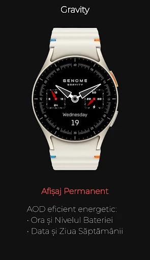 Captură pe telefon Gravity: Cadran Tehnic Analog 5