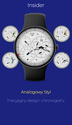 Insider: Analogowy Chronograf — zrzut ekranu na telefonie 1