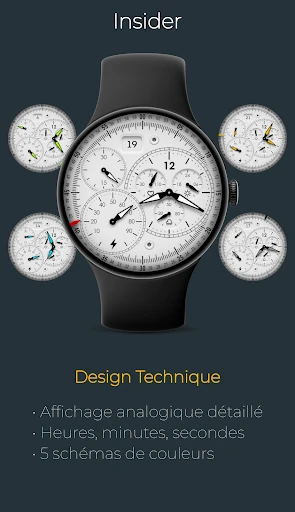 Capture téléphone Insider: Chronographe Pro 1