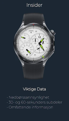 Insider: Analog Kronograf skjermbilde på telefonen 2