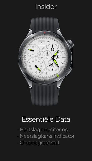 Screenshot op telefoon Insider: Analoge Chronograaf 2