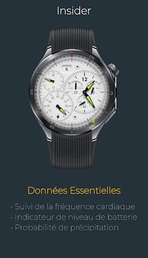 Capture téléphone Insider: Chronographe Pro 2