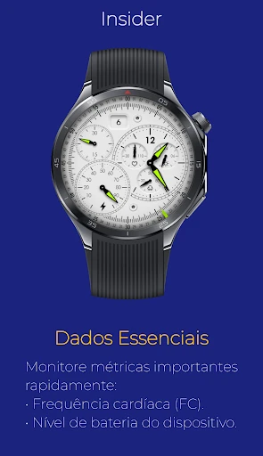 Captura no celular Insider: Cronógrafo Técnico 2