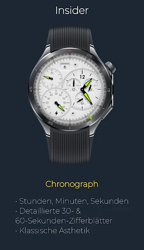 Insider: Chronograph Analog Smartphone-Screenshot 2