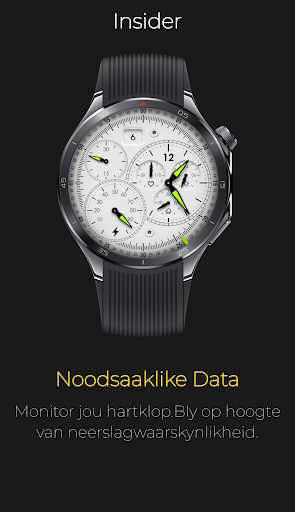 Insider: Analoog Chronograaf foon-skermkiekie 2