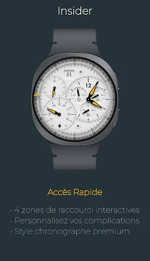 Capture téléphone Insider: Chronographe Pro 3
