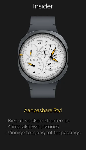 Insider: Analoog Chronograaf foon-skermkiekie 3