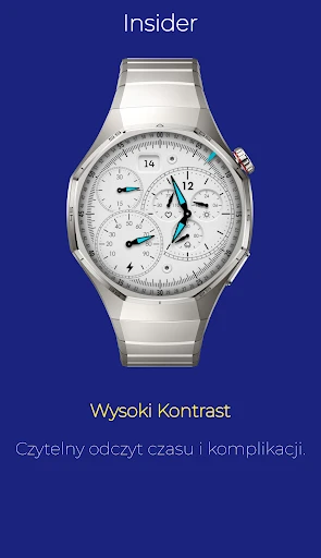 Insider: Analogowy Chronograf — zrzut ekranu na telefonie 4