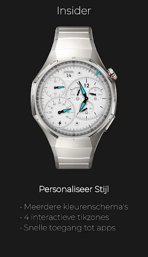 Screenshot op telefoon Insider: Analoge Chronograaf 4
