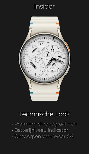 Screenshot op telefoon Insider: Analoge Chronograaf 5